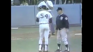 Yankees 1978  Final Outs NYY vs BostonFrank Messer audio amp WPIX video [upl. by Aciraa]