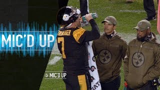 Big Ben amp Mike Tomlin Micd Up vs Panthers quotCan I get a hugquot  NFL Films [upl. by Aleunam489]