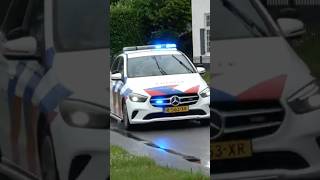 P1 Politie Noodhulp met spoed naar een ongeval in Ootmarsum  112 politie [upl. by Ayik944]