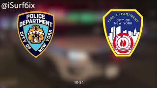 NYPD  4345 Pct  FDNY EMS 1013 [upl. by Yknip]