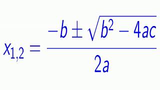 Dimostrazione della Formula Risolutiva delle Equazioni di Secondo Grado [upl. by Ijat784]