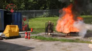 How to use a Fire Extinguisher  Workplace Safety Demonstration  Rescue 365 [upl. by Anitsugua]