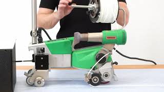 Leister Tutorial  Start and stop procedure the UNIFLOOR 500 [upl. by Jake663]