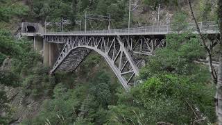 Besichtigung der Bietschtal  Brücke der BLS  Video Nr 215 [upl. by Eicam]