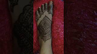 Mehndi design Pair ka mehndi design Stylish pav mehndi design Easy stylish pair mehndi shorts [upl. by Hirsch]