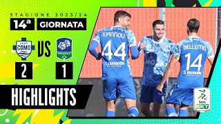 Como vs Feralpisalò 21  Buona la prima per Mister Cesc Fabregas  HIGHLIGHTS SERIE BKT 2023  2024 [upl. by Ariem663]