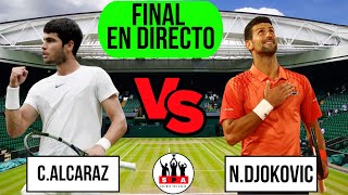 🎾ALCARAZ CAMPEON DE WIBLEDON🎾 FINAL WIMBLEDON EN DIRECTO🔥  LIVE TENNIS NARRANDO EN VIVO [upl. by Oer]