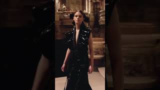 Gigi Hadid Stunning Runway Walk for Chanel Spring 2020 [upl. by Ocicnarf]