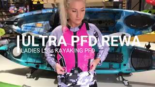 Ultra PFD REWA Ladies L50s Kayaking PFD [upl. by Arias525]