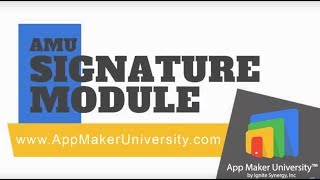 Can I get Signatures into my App Maker workflow without Hellosign or Docusign [upl. by Dukie]