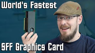 This Tiny GPU Packs Some SERIOUS Power  RTX 4000 Ada Generation SFF Review [upl. by Onitnas]