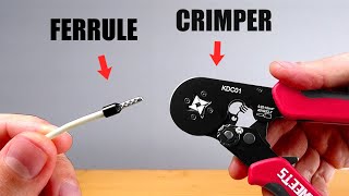 This Wire Ferrule Crimping Tool Kit is The Best Cable Hand Crimper by Kaiweets [upl. by Jehovah]