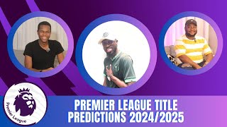 Premier League Season Predictions with TI Barka amp Ceewhy [upl. by Gilbertson]