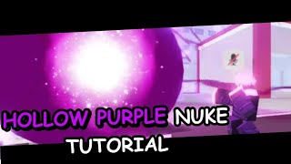 How to Use Hollow Purple Nuke  Jujutsu Shenanigans [upl. by Louella606]