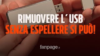 Rimuovere la chiavetta USB senza espellere Da oggi si può senza rischi [upl. by Guimond]