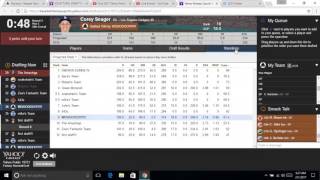 First 2017 Yahoo Fantasy Baseball Draft [upl. by Araed]