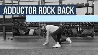 Adductor rock back [upl. by Acirat260]