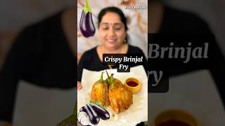 Crispy Brinjal 🍆Fry😍👌🏻🤤 brinjalfry malluvlogz [upl. by Jac]