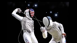 USA vs RUSSIA  2021 Tokyo Olympics Women’s Foil Team SEMIFinal T4 [upl. by Aicilif427]