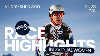 VillarssurOllon  World Cup  Individual Women Race Highlights 2024  ISMF [upl. by Goff442]