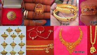 latest gold Jodha ring design gold Jantar designgold necklace designgold Jodha Nath designanklet [upl. by Hteb]