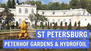 Peterhof St Petersburg Russia  Baltic Cruise 2018 [upl. by Dimo758]