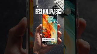 BEST Wallpaper Apps for iPhone 15 Pro 📲 shorts [upl. by Lered579]