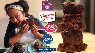 Pastry Chef Reviews Boxed Brownie Mix [upl. by Naujit]