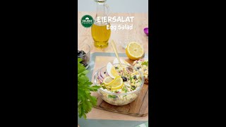 EierSalat Rezept ohne Mayonaise eggsaladrecipe RAMADAN [upl. by Adnilram835]