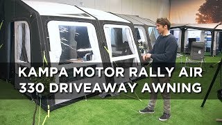 Kampa Motor Rally Air 330 Driveaway Awning Review [upl. by Avik]