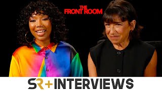 The Front Room Stars Brandy Norwood amp Kathryn Hunter Praise Their Onscreen Chemistry [upl. by Refinnaej531]