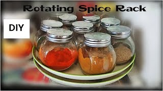 Rotating spice rack  DIY  how to make lazy susan in tamil [upl. by Regen312]