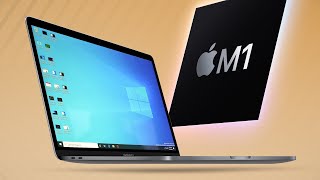 M1 MacBook Pro Running Windows 10 Via Parallels [upl. by Yelkrab]