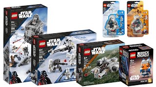 All LEGO Star Wars Sets January 2022 CompilationCollection Speed Build [upl. by Notluf]