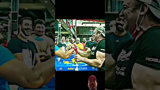 Devon Larratt 😈duet reactionvideo armwrestler armwrestlingchalleng armwrestling armwresling [upl. by Ennahtur]