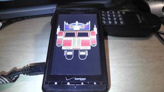 Droid X with Prime Boot animation [upl. by Atiragram]