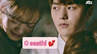 O saathi 💜  Miss hammurabi hindi mix kdrama hindimix [upl. by Lyreb585]