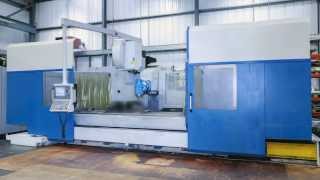 Kiheung U1000 CNC Bed Type Travelling Table Milling Machine [upl. by Enyad]