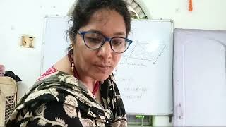 Class ix quadrilaterals NCERT solved problems Physics by Madam Ansari is live [upl. by Adelle]