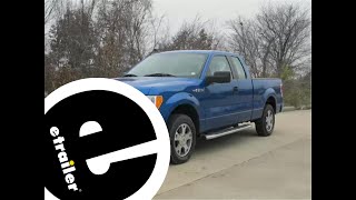 etrailer  Trailer Hitch Installation  2010 Ford F150 [upl. by Anthea]