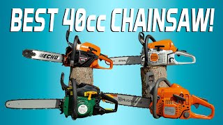 Best 40cc Chainsaw Should You Spend a Lot or a Little [upl. by Nikolos]