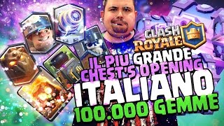 il Più Grande Chests Opening ITALIANO 104514 GEMME sulle nuove Leggendarie [upl. by Gluck530]