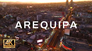 Arequipa Perú 🇵🇪  segunda ciudad del país en 4K 60FPS ULTRA HD Video by Drone [upl. by Ecinreb]