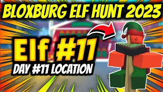 How To Find 11th Elf Location In Bloxburg Elf Hunt 2023  Elf Hunt Bloxburg 2023 [upl. by Tavia85]