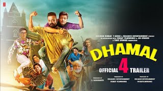 Dhamaal 4  Trailer  Sanjay Dutt  Akshay K  Arshad Warsi  Javed Jaffrey  Ritesh D  Indra K [upl. by Bobina]