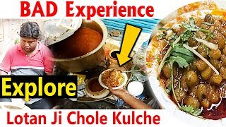 BAD Experience of Lotan Ji Chole Kulche  Old Delhi Street Food [upl. by Skill266]