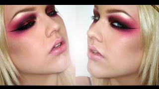 Halloween Tutorial Moulin Rouge Inspired Makeup [upl. by Flor29]