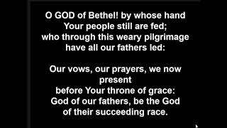 O God of Bethel By whose hand • Philip Doddridge 1736 [upl. by Airla]