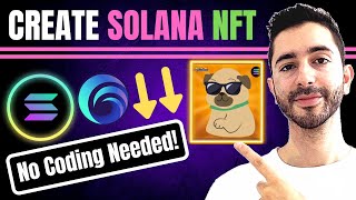 How To Create Solana NFTs Tutorial [upl. by Towland]