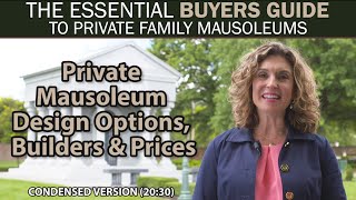 Private Mausoleum Design Options Builders And Prices 2023 US Family Mausoleum Buyers Guide [upl. by Seira]